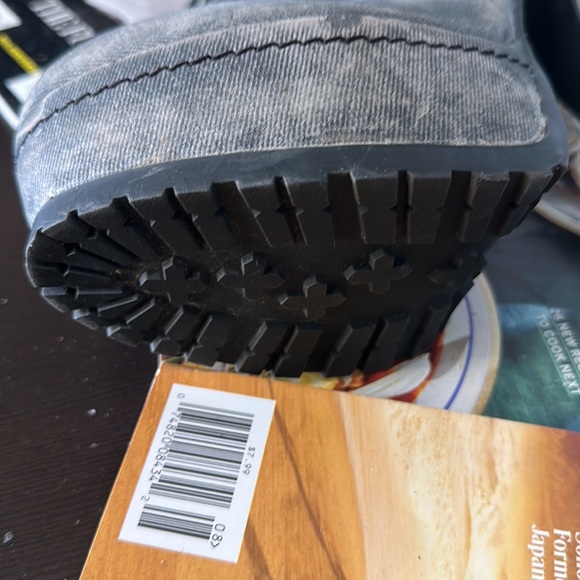 Denim and Vegan Leather Women’s Bootie - Picture 4 of 5